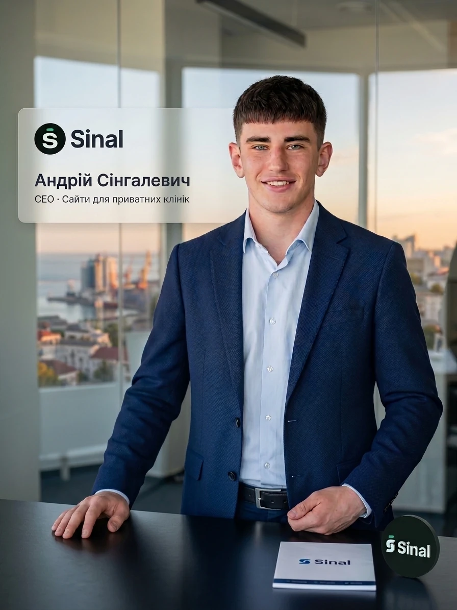 Андрій Сінгалевич, CEO Sinal